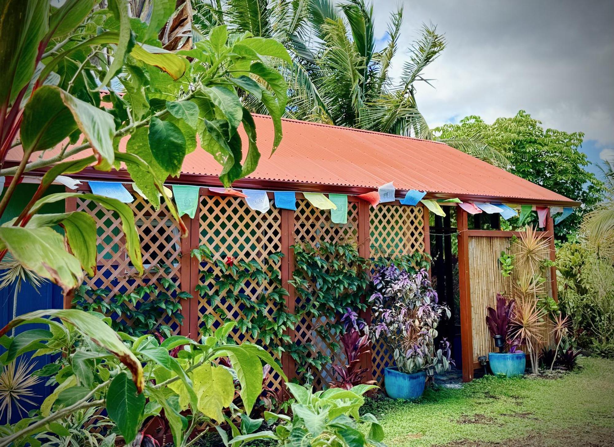 Tropical Zen Bungalow Pahoa Eksteriør billede
